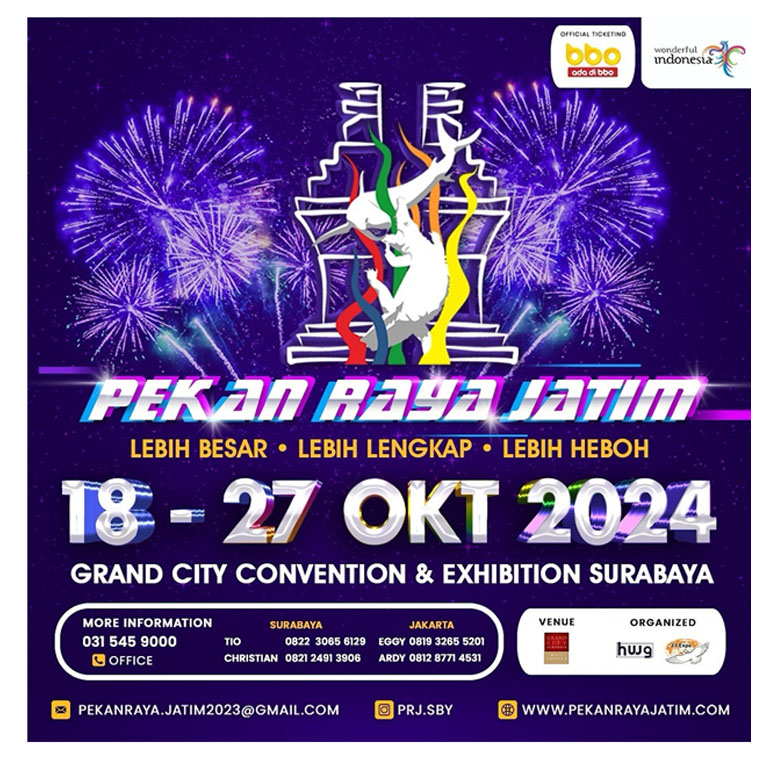 Sakura Mochi Bakal Hadir di Pekan Raya Jatim Surabaya 2024