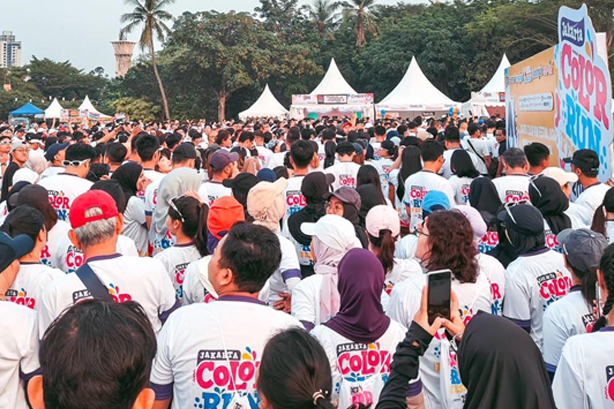 Sakura Mochi Turut Meriahkan Prambanan Color Run Festival 2024
