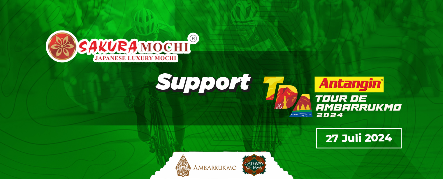 Sakura Mochi Turut Memeriahkan Tour de Ambarrukmo 2024