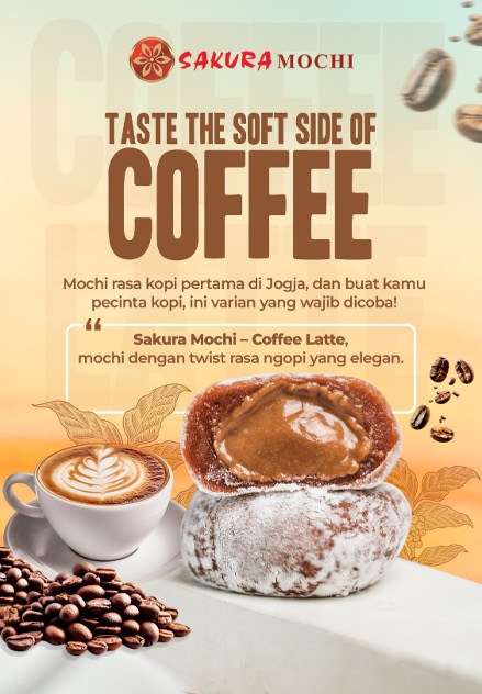 Varian Baru Sakura Mochi: Coffee Latte Mochi – Taste the Soft Side of Coffee